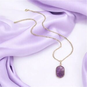 Amethyst Pendant Necklace